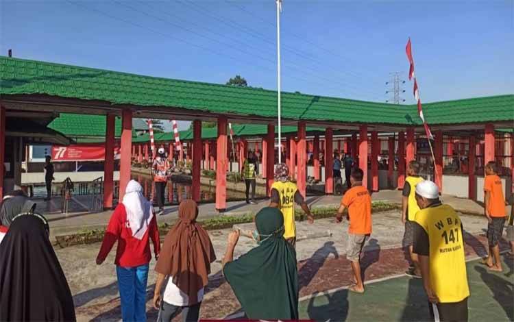 Rutan Kapuas Ajak WBP Senam untuk Tingkatkan Imunitas