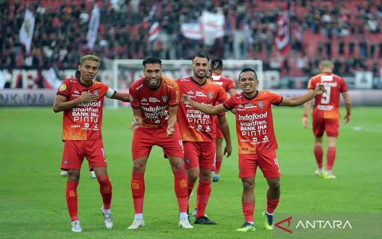 Bali United Tampil Dominan Kala Menang Telak 4-0 atas Persik Kediri