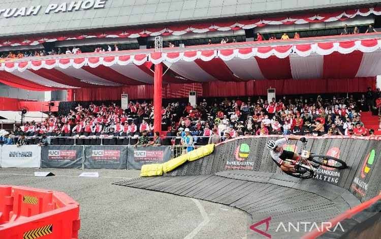 Atlet Indonesia Sempat Tercepat di Kualifikasi Men Elite UCI MTB