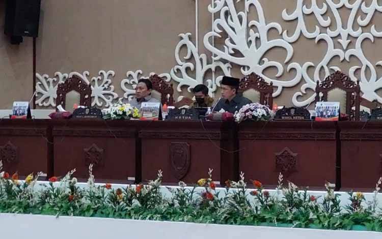 Tujuh Fraksi Pendukung Dewan Kalteng Setuju 3 Raperda Dibahas Lebih Lanjut