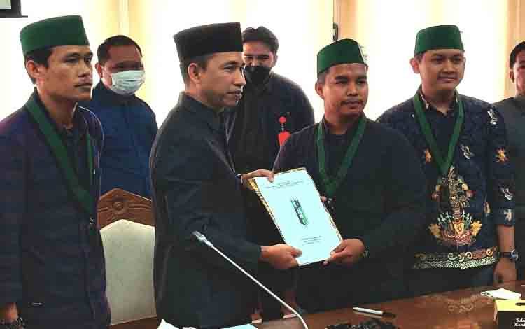 DPRD Kalteng Terima Aspirasi HMI Cabang Palangka Raya