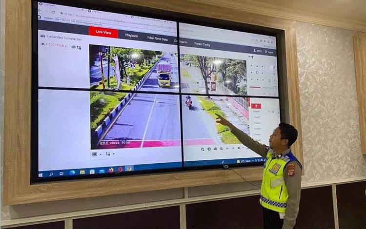 Ditlantas Polda Kalteng Kirim 100 Surat Konfirmasi Tilang Kepada Pelanggar