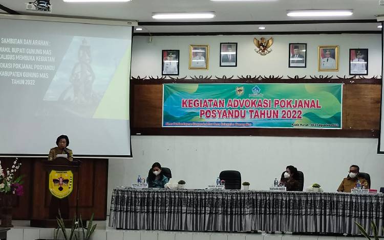 Wakil Bupati Gunung Mas Ajak Semua Pihak Mendukung Pokjanal Posyandu