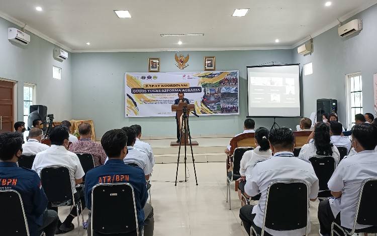 GTRA Gunung Mas Gelar Rapat Koordinasi