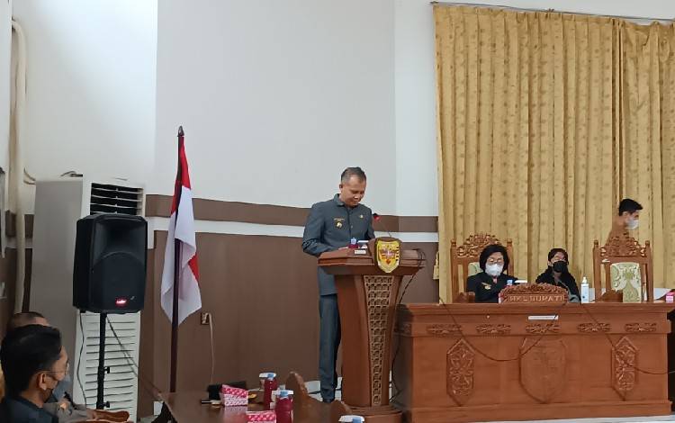 Bupati Gunung Mas Minta Kepala Perangkat Daerah Mulai Persiapkan Laporan Keuangan
