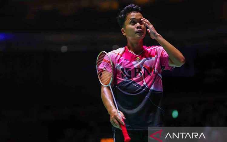 Ginting Mundur dari Japan Open Akibat Cedera Punggung