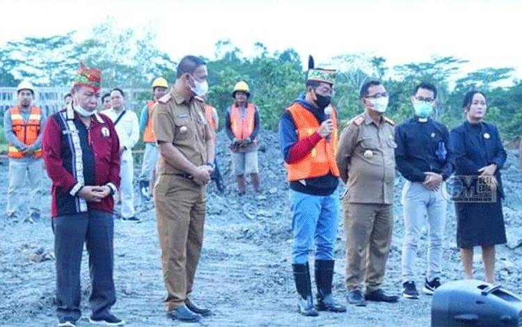 Pemkab Murung Raya Bangun Lopo Betang Perdie M Yoseph