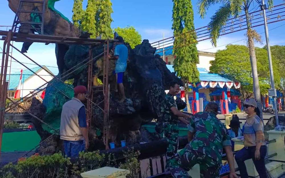 Kodim Palangka Raya Dukung Pemerintah Daerah Raih Adipura