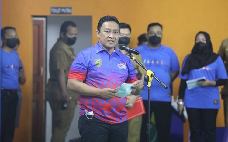 Wagub Kalteng Buka BNI Sirnas B Bulu Tangkis di Palangka Raya