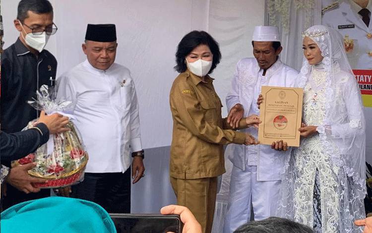 37 Persen Status Pernikahan Warga Pulang Pisau Belum Tercatat di Disdukcapil