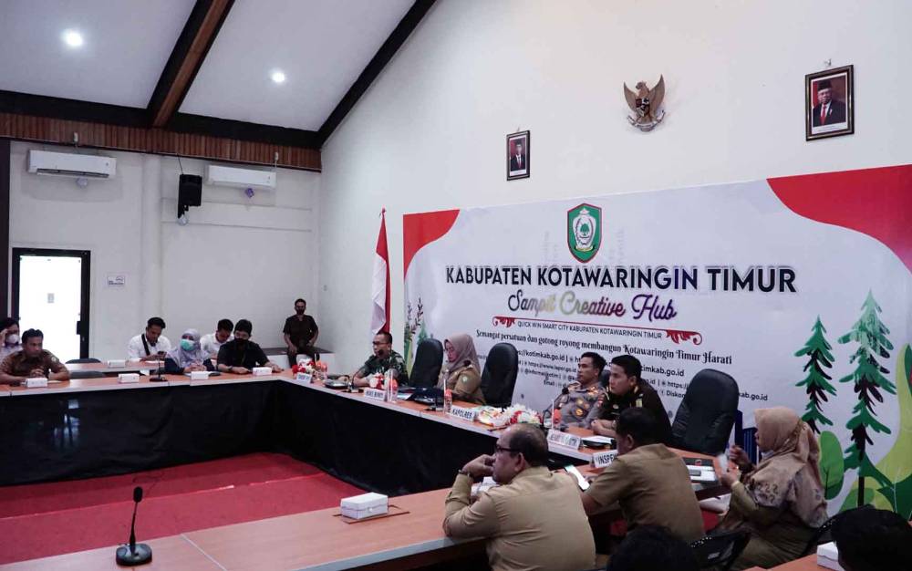 Wakil Bupati Kotim Ikuti Rakor Pengendalian Inflasi Daerah Bersama Kemendagri