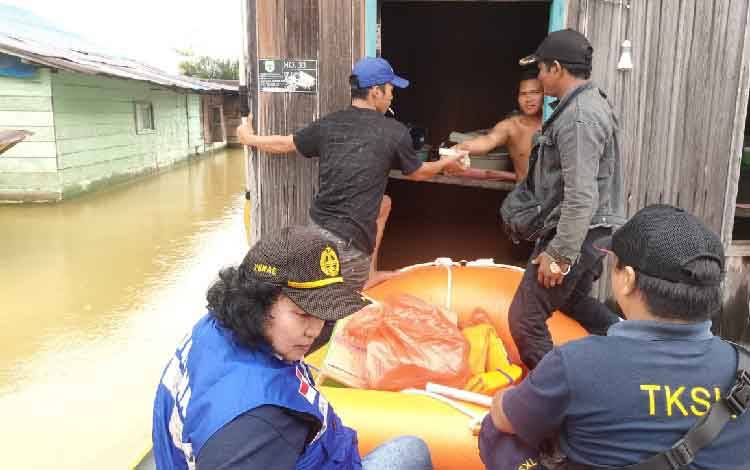 Lima Kecamatan di Gunung Mas Terdampak Banjir