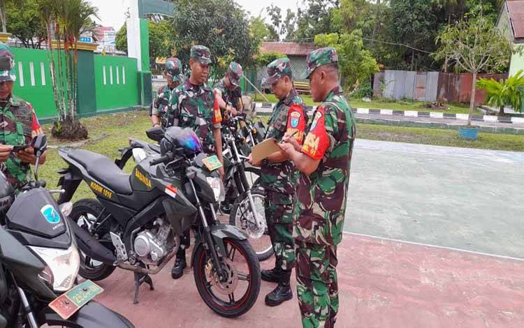 Danramil Pahandut Ingatkan Anggota Jadi Tauladan Masyarakat