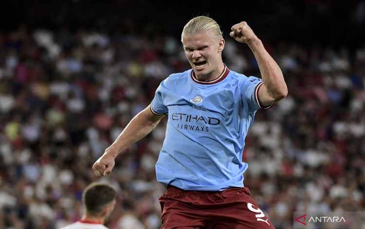 Haaland Cetak 2 Gol saat Manchester City Bantai Sevilla 4-0