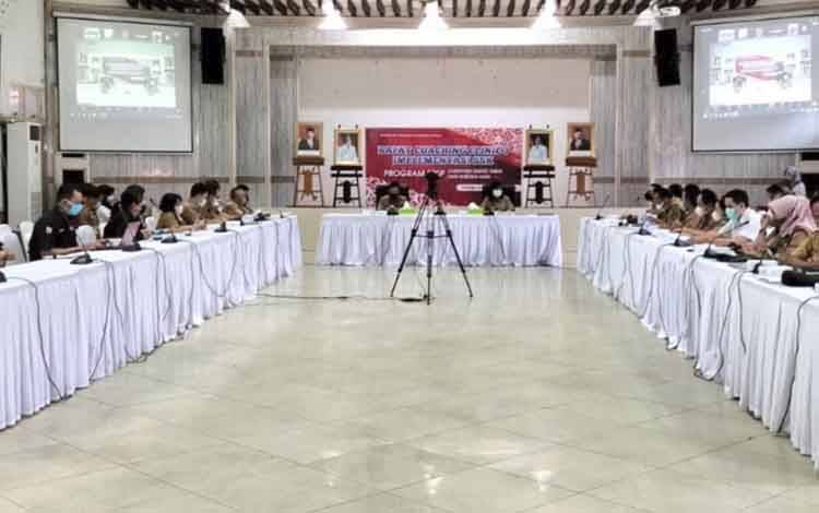 Pemprov Kalteng Berikan Coaching Clinic 3 Program Sanitasi
