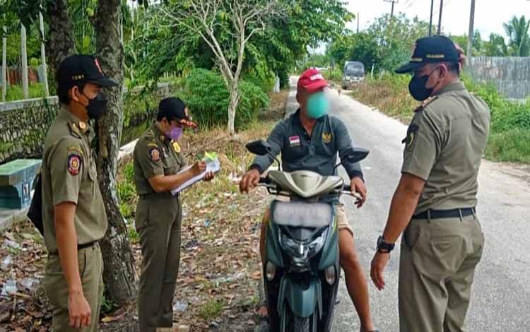 Waspada, Satpol PP Palangka Raya Turunkan Intel Awasi Tempat Pembuangan Sampah