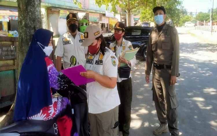 Satpol PP Palangka Raya Tertibkan Pelanggar Perda Sampah