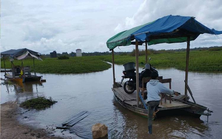 Debit Air Meningkat, Polsek Siaga Banjir