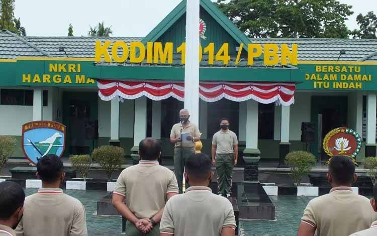 Kodim Pangkalan Bun Gelar Upacara Haornas?