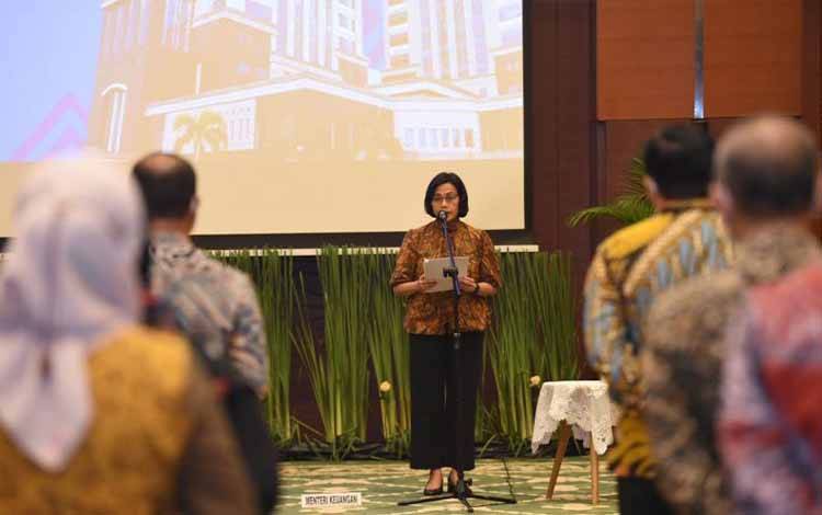 Sri Mulyani Minta Pejabat Baru Kemenkeu Jaga Kredibilitas APBN