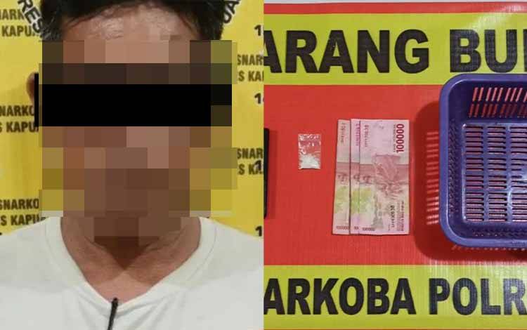 Simpan Sabu, Laki-Laki Ini Ditangkap Polisi di Warungnya