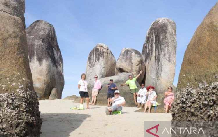 Delegasi G20 Terkesima Melihat Keindahan Pulau Lengkuas Belitung