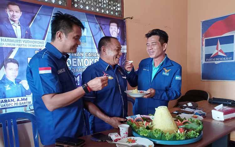 Partai Demokrat Barito Timur  Adakan Syukuran Sederhana Ulang Tahun ke 21