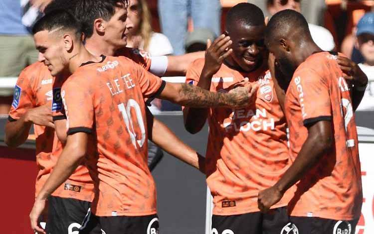 Hasil Liga Prancis: Lorient Menyodok ke Empat Besar