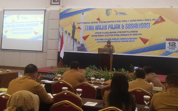 BPPRD Palangka Raya Sosialisasikan Penyusunan Perda Pajak dan Retribusi