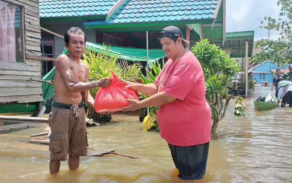 Camat Parenggean Minta PBS Bantu Warga Terdampak Banjir, Baru 4 Perusahaan Berpartisipasi