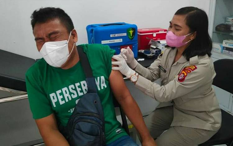 Layanan Vaksinasi Presisi di Polresta Terus Berjalan