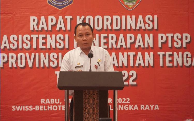 Rakor Asistensi PTSP Diharap Tingkatkan Sinergi Layanan
