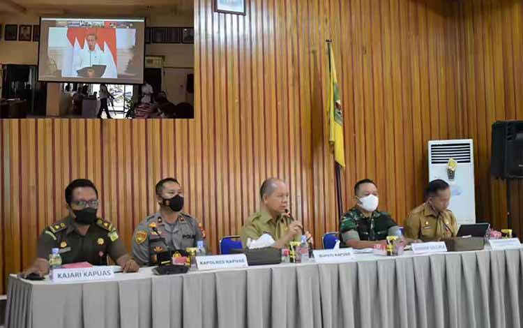Bupati Dorong TPID Kapuas Rumuskan Langkah Pengendalian Inflasi