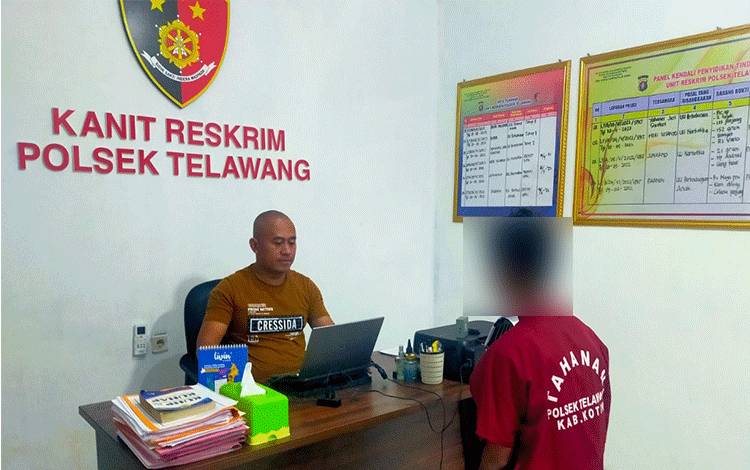 Seorang Sopir Bus di Telawang Digorok Lehernya oleh Penumpang