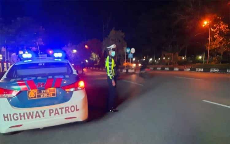 Satlantas Polres Kapuas Tingkatkan Patroli Dalam Kota Antisipasi Balap Liar