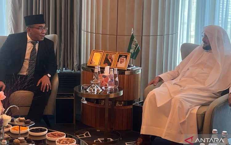 PBNU - Menteri Urusan Islam Arab Saudi Bahas Kerja Sama Atasi Terorisme
