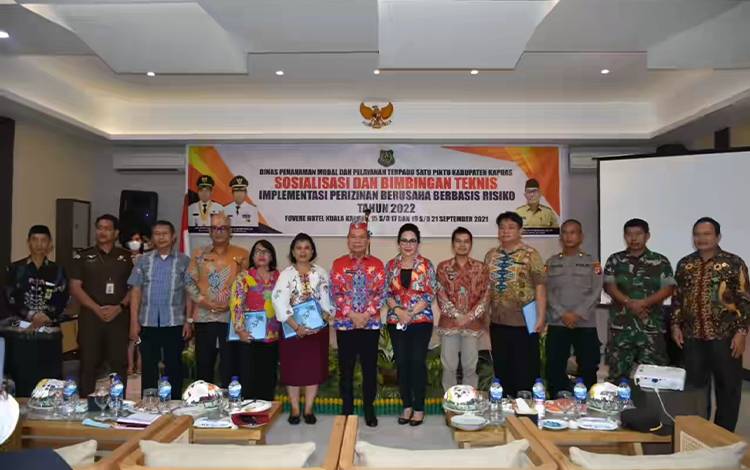 DPMPTSP Kapuas Sosialisasikan Perizinan Berusaha Berbasis Risiko
