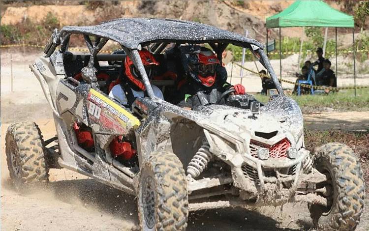 Kapolda Kalteng Latihan Bersama Pecinta Offroad