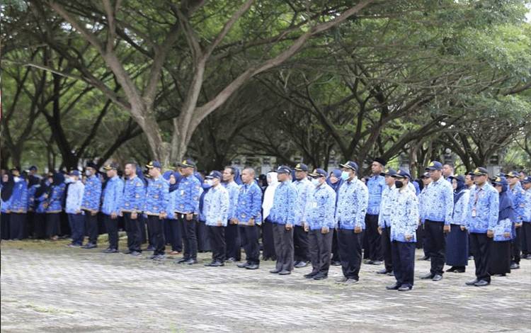 Pegawai Pemkab Seruyan Apel Kesadaran Nasional