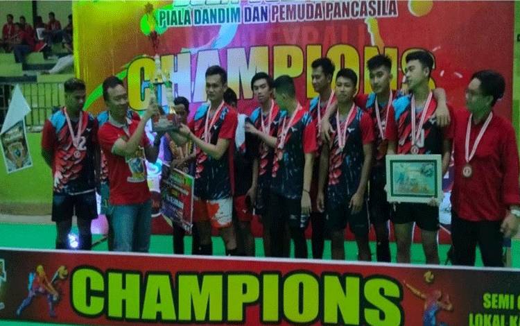 Tim Bhie Murung Raya tak Terkalahkan di Laga Final Piala Dandim dan Pemuda Pancasila