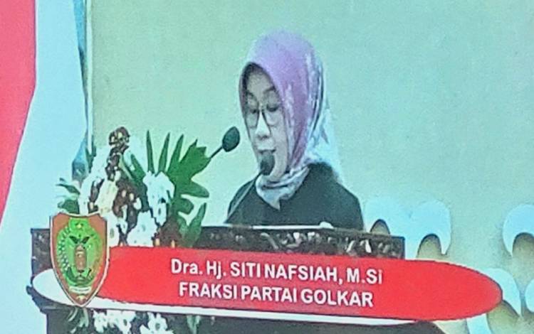 Siti Nafsiah: Raperda P4GN Jadi Salah Satu Prioritas Pembahasan di DPRD Kalteng