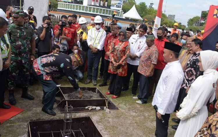 Dewan Kalteng Sambut Baik Renovasi Bundaran Besar Palangka Raya