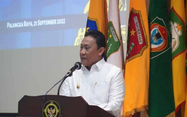 Hadiri Sertijab, Wagub Apresiasi Kepala BPK Perwakilan Kalteng Agus Priyono