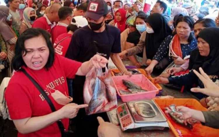 Ikan Jadi Penyumbang Inflasi Kalteng