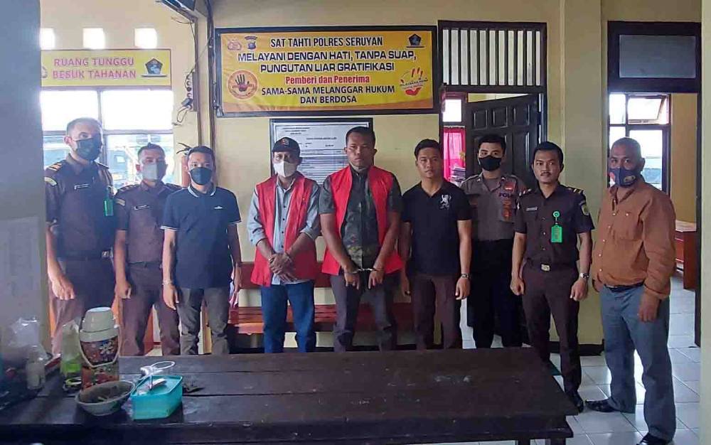 Kejaksaan Negeri Seruyan Tahan Mantan Kades Bumi Jaya dan Bendahara