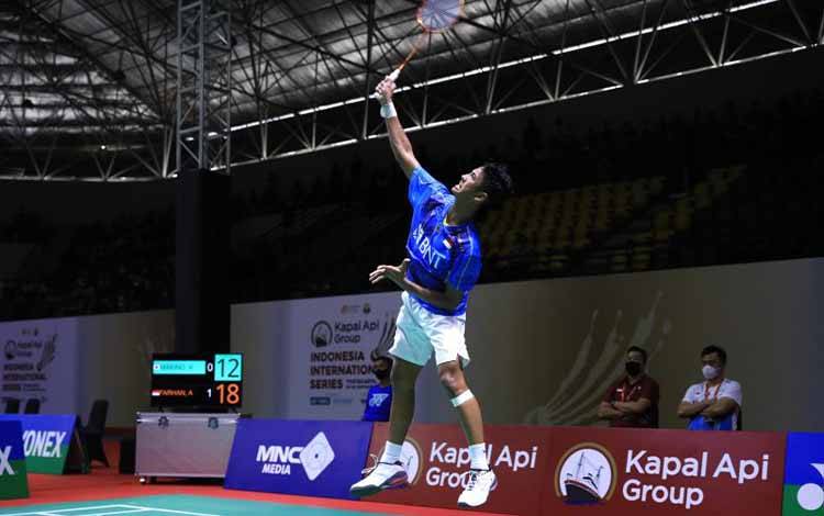 Tuan Rumah Dominasi Semifinal Indonesia International Series 2022