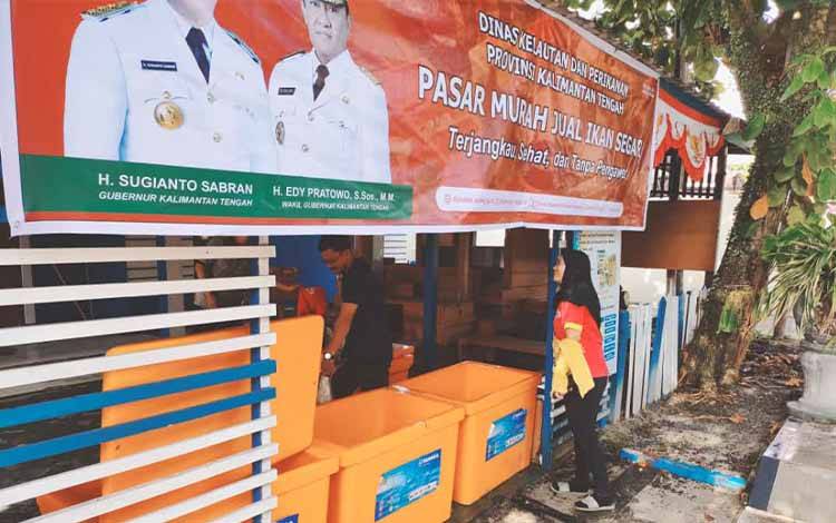 Pasar Murah di Kotim Jual Ikan Patin Cuma 15 Ribu Perkilogramnya