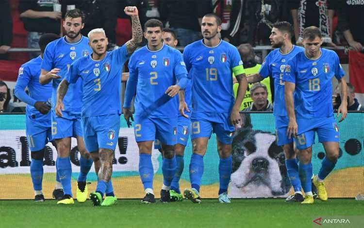 Italia ke Semifinal Nations League Usai Kalahkan Hongaria 2-0