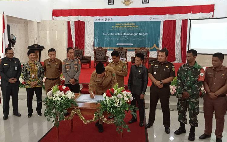 BPS Sukamara Gelar Rakor Pendataan Awal Regsosek