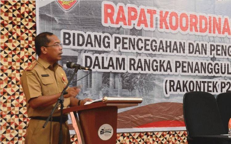 Buka Rakortek, Kadinkes Kalteng Ingatkan Multidimensi Kesehatan